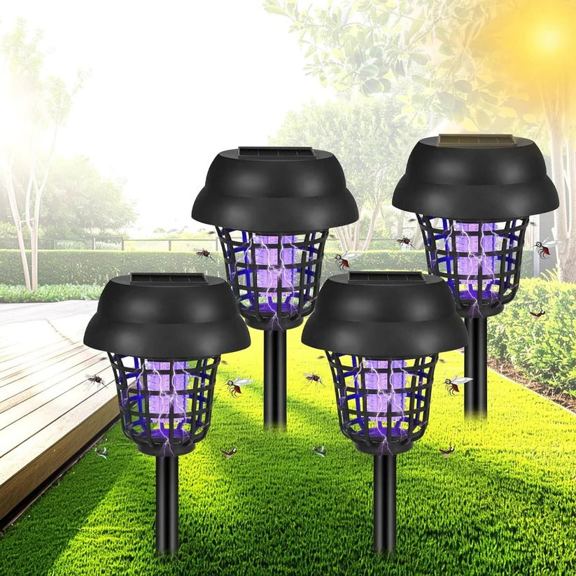 Solar Mosquito Killer Lamp, IP65 Rated, LED Light Source, Ground Mounted | Euroselle