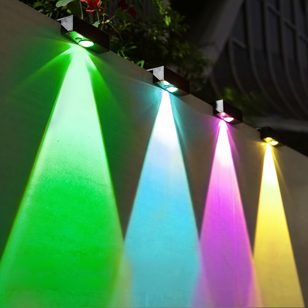 Solar Garden Light with Intelligent LED Control & Weatherproof Design - Euroselle