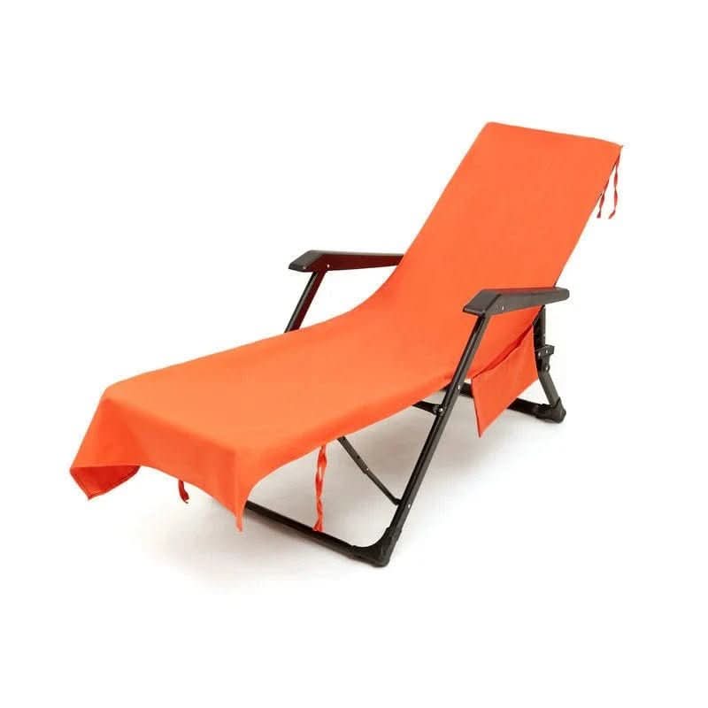 Telo da spiaggia Coastline — Superficie antiscivolo, tasche, lembi elasticizzati