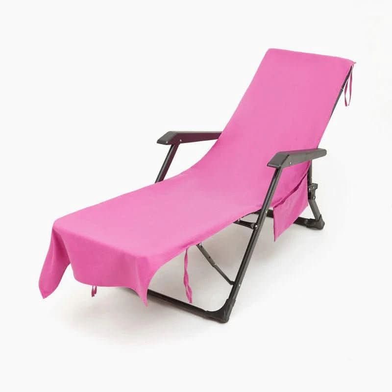 Telo da spiaggia Coastline — Superficie antiscivolo, tasche, lembi elasticizzati