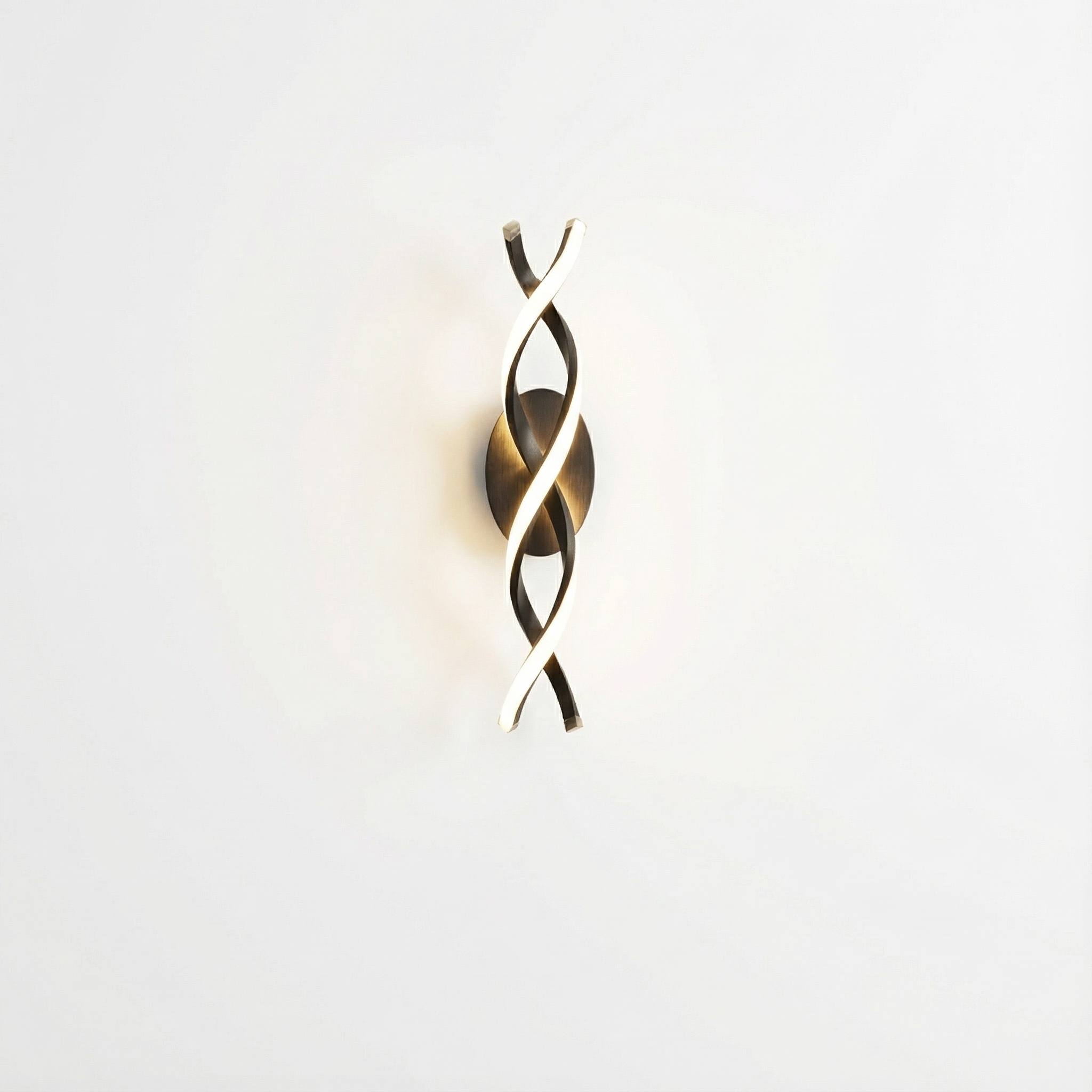 Spiral-LED-Wandleuchte, Aluminium, 20W, integrierte LED, innen, verkabelt | Euroselle