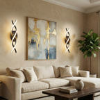 Spiral-LED-Wandleuchte, Aluminium, 20W, integrierte LED, innen, verkabelt | Euroselle