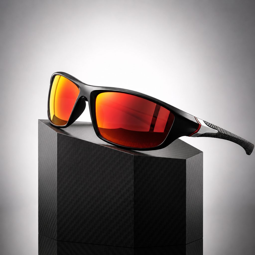 Polarized Wraparound Sport Sunglasses — UV400 Anti-Glare Lenses