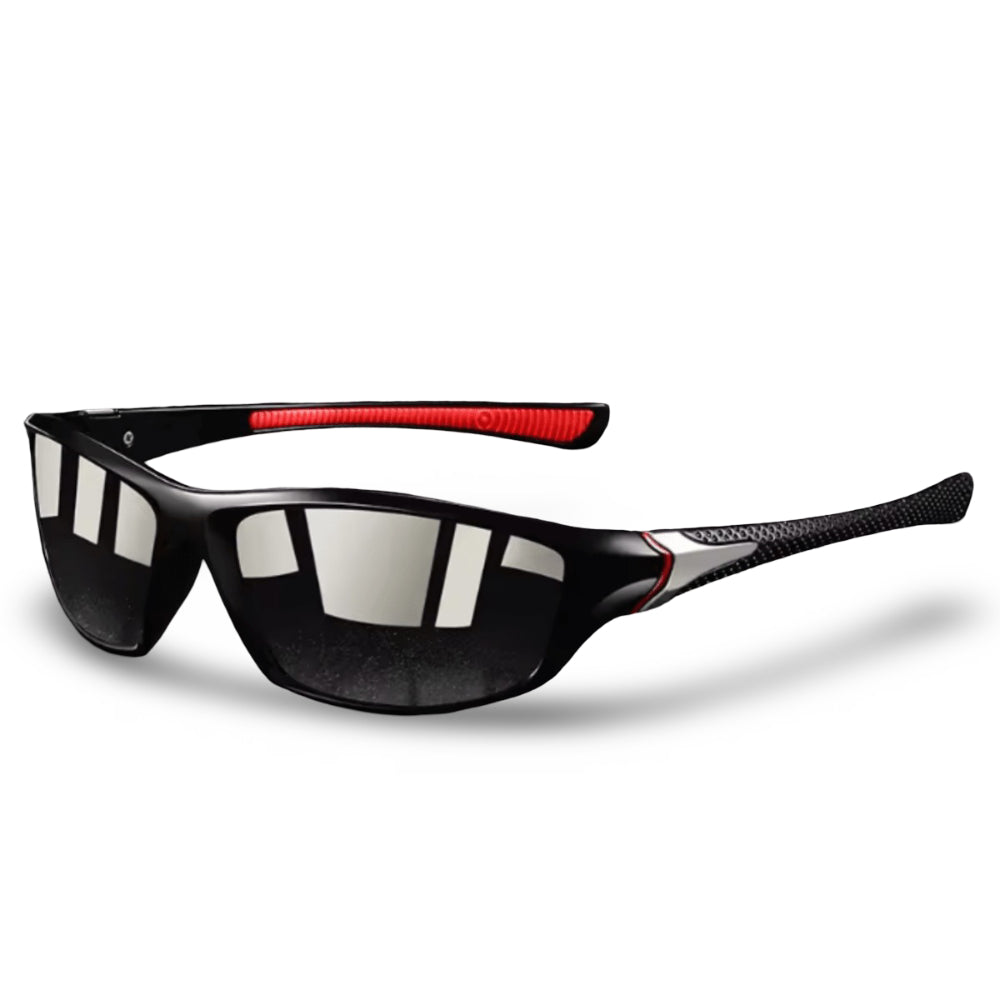 Polarized Wraparound Sport Sunglasses — UV400 Anti-Glare Lenses