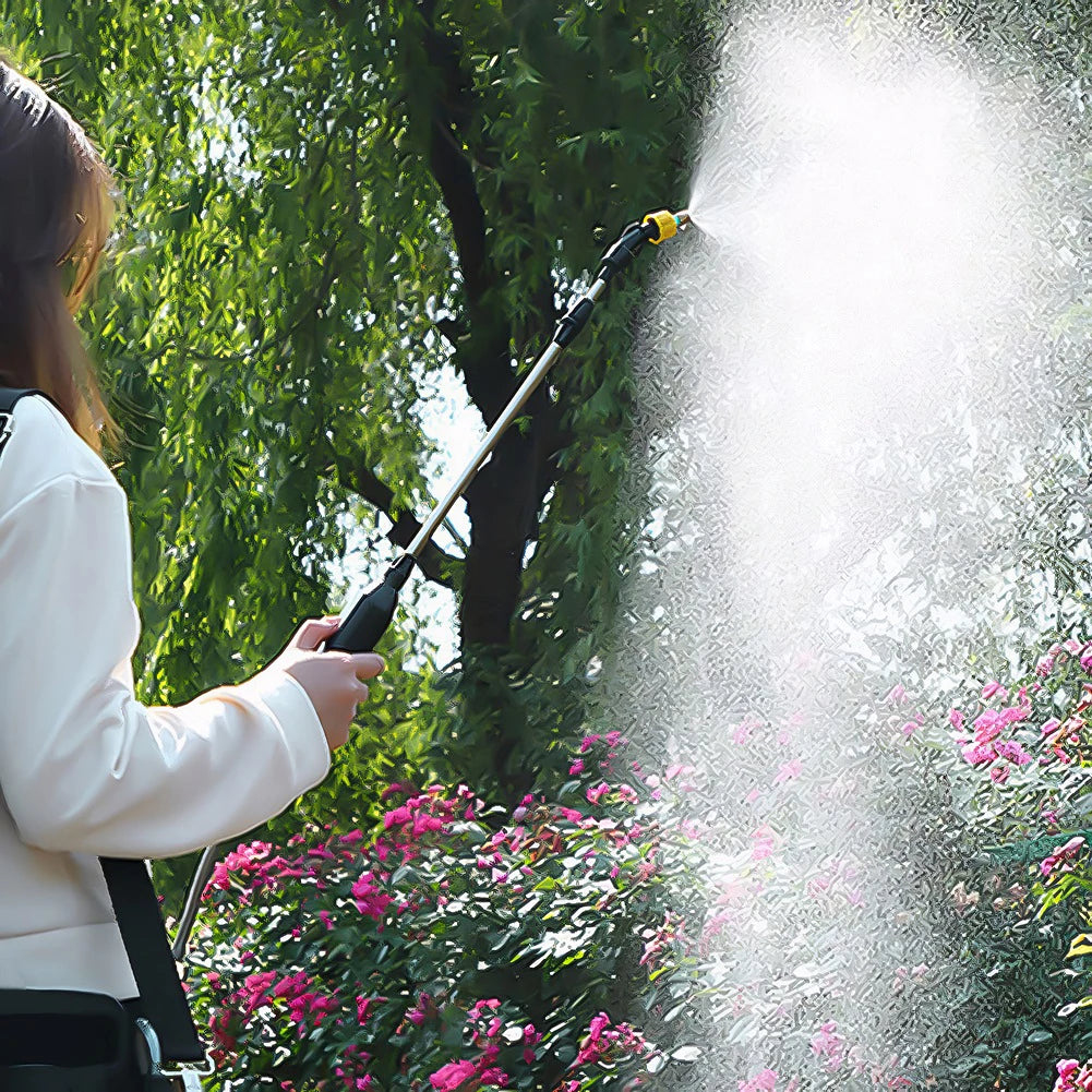 Portable 5L Spray Pump with Adjustable Nozzle & USB Rechargeable - Euroselle