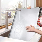 Durable Stainless Steel Food Prep Board with Integrated Edge & Slip-Resistant Feet - Euroselle