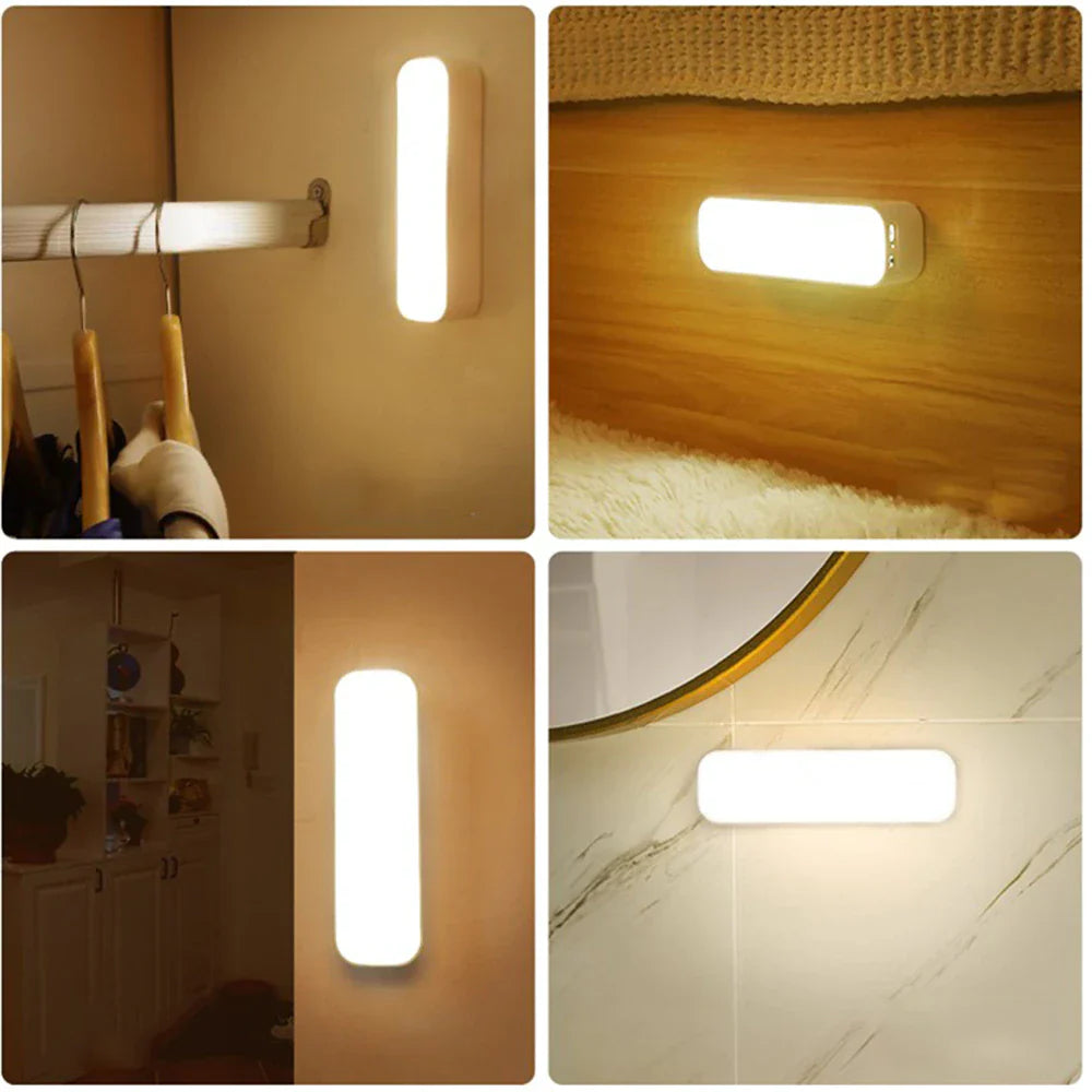 LumaStick LED USB wiederaufladbare Wandleuchte mit Bewegungssensor