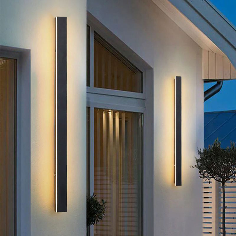 Arleno LED Außenwandleuchte IP65 dimmbar Metall Acryl