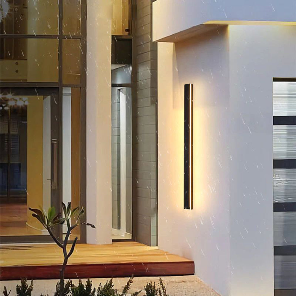 Arleno LED Außenwandleuchte IP65 dimmbar Metall Acryl