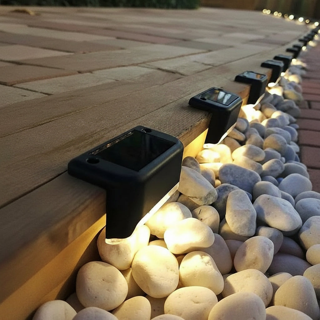 Solar Landscape Lighting Easy Install Durable Outdoor Path Lights - Euroselle