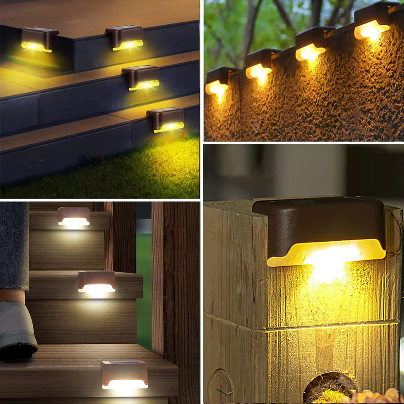Solar Landscape Lighting Easy Install Durable Outdoor Path Lights - Euroselle