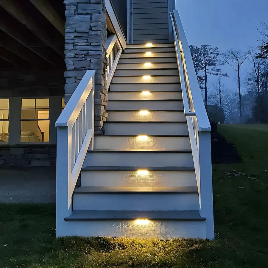 Solar Landscape Lighting Easy Install Durable Outdoor Path Lights - Euroselle