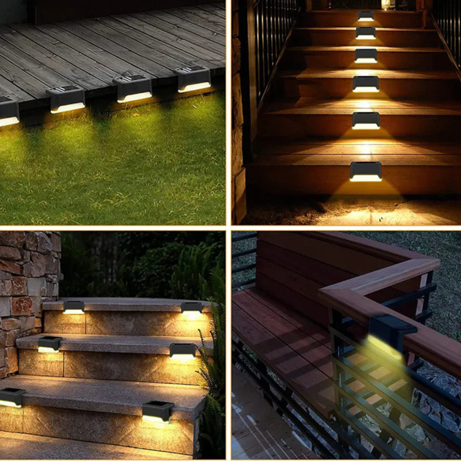 Solar Landscape Lighting Easy Install Durable Outdoor Path Lights - Euroselle