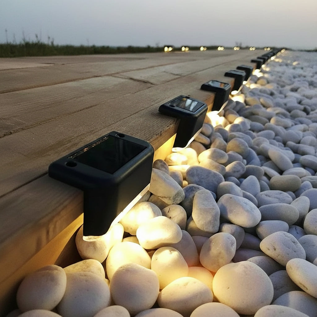 Solar Landscape Lighting Easy Install Durable Outdoor Path Lights - Euroselle
