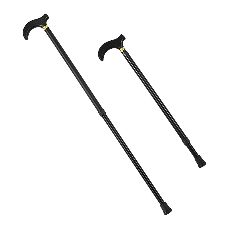 Verstellbarer Aluminium-Gehstock — rutschfeste Gummispitze, stabiler Halt