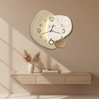 Modern Nordic Wall Clock with Non-Ticking Precision - Euroselle