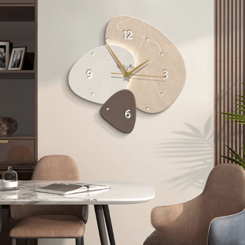 Modern Nordic Wall Clock with Non-Ticking Precision - Euroselle