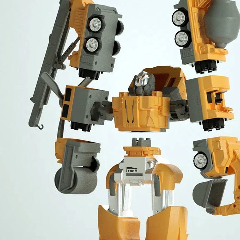 MagnoCraft Set magnetico trasformabile per costruzioni di veicoli — Pezzi a incastro ClickShift