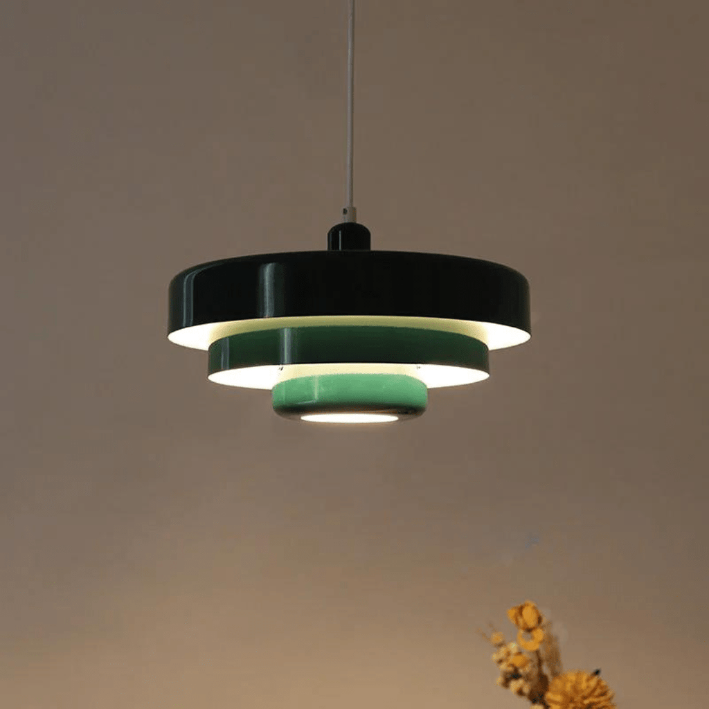 Elegant Three-Tier Pendant Light in Soft Macaron Colors - Euroselle