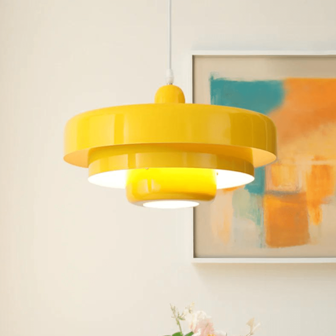 Elegant Three-Tier Pendant Light in Soft Macaron Colors - Euroselle