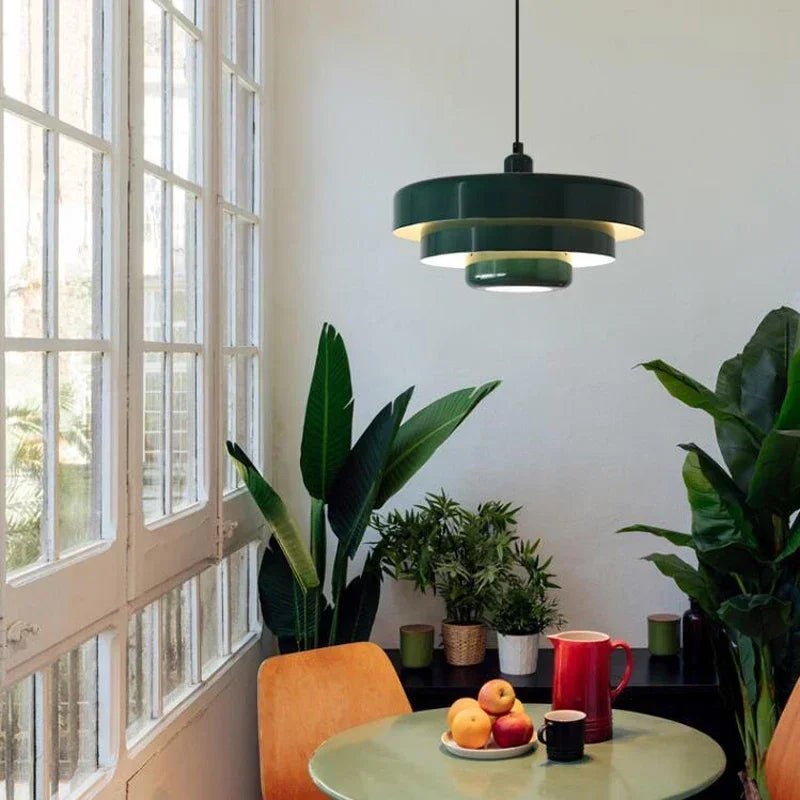 Elegant Three-Tier Pendant Light in Soft Macaron Colors - Euroselle