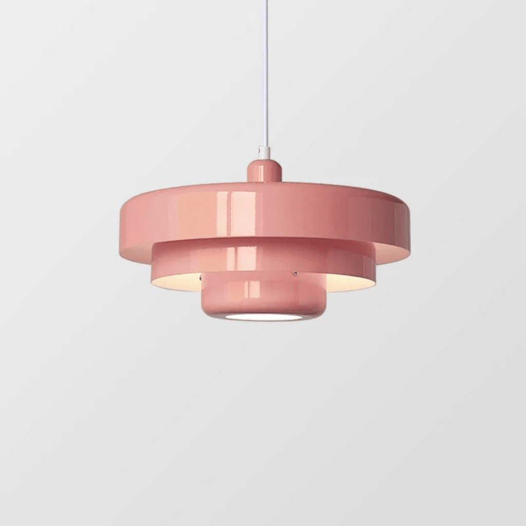 Elegant Three-Tier Pendant Light in Soft Macaron Colors - Euroselle