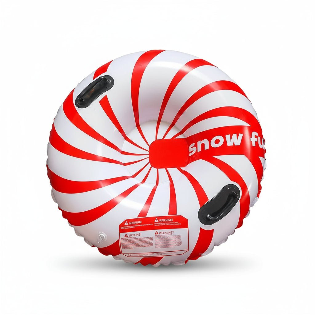 Ciambella gonfiabile da neve Frost Glide - PVC resistente, maniglie robuste, grande capacità per bambini e adulti