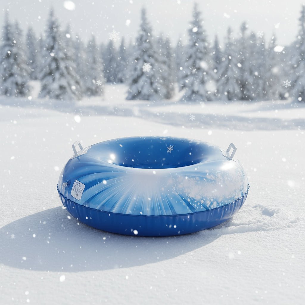 Ciambella gonfiabile da neve Frost Glide - PVC resistente, maniglie robuste, grande capacità per bambini e adulti