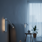 Rotatable LED Lamp for Flexibly Adjustable Bed Lighting - Euroselle