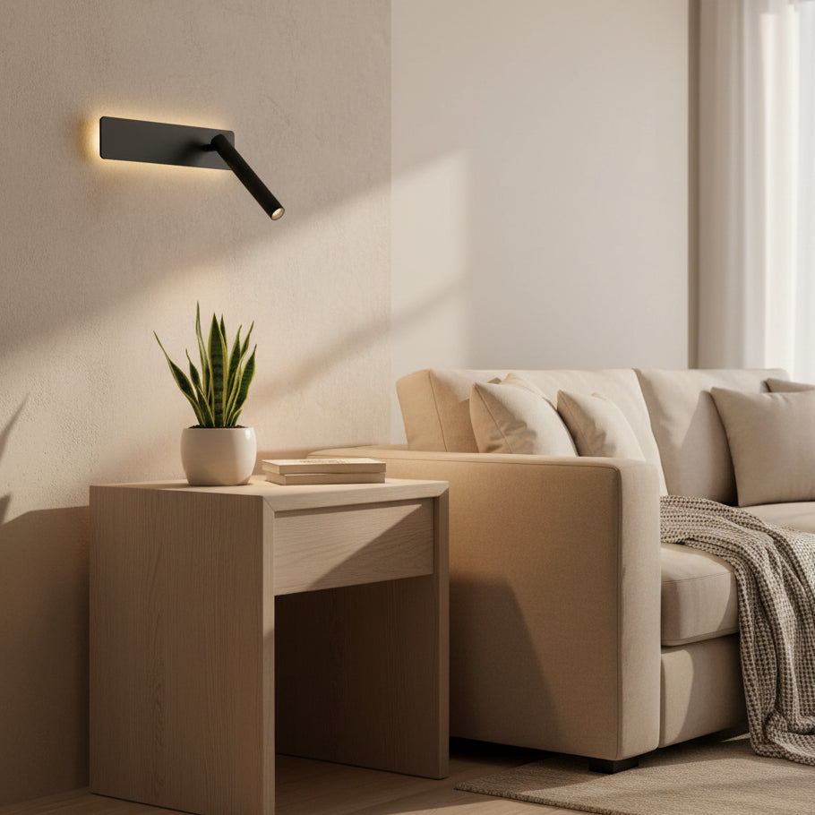 Rotatable LED Lamp for Flexibly Adjustable Bed Lighting - Euroselle