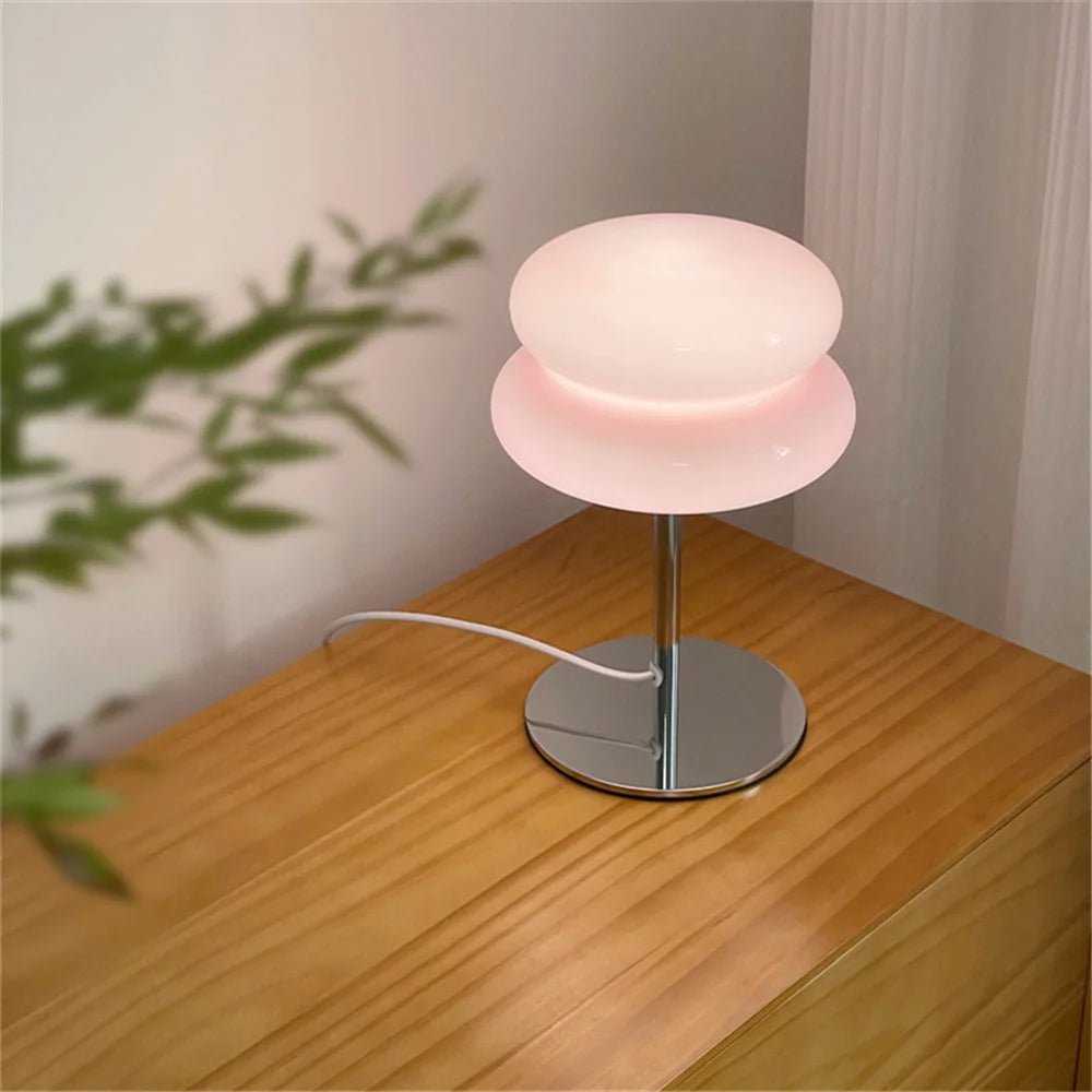 Tischlampe Glas Metall G9 Leuchte Moderne Innenbeleuchtung | Euroselle