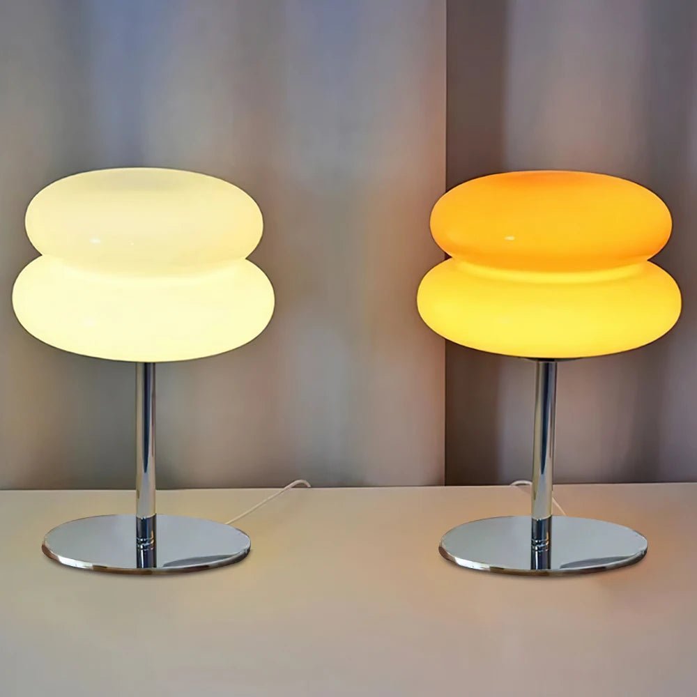 Tischlampe Glas Metall G9 Leuchte Moderne Innenbeleuchtung | Euroselle
