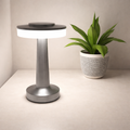 Tischlampe, kabellos, wiederaufladbar, USB-C, LED, Touch-Steuerung, weiß | Euroselle