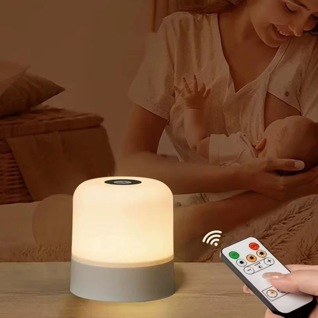 Tischlampe LED RGB Wiederaufladbar Touch Fernbedienung ABS, Touch & Fernbedienung | Euroselle