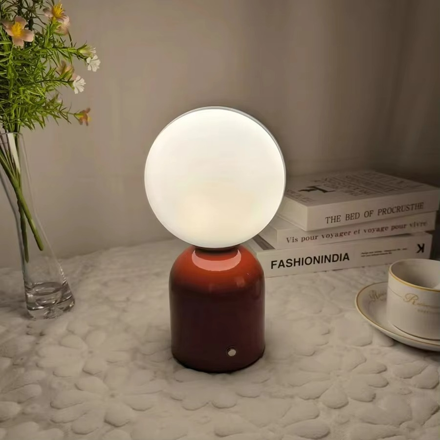 Tischlampe LED Wiederaufladbar Touch Dimmbar 1800mAh Typ C | Euroselle