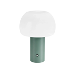 Pilz LED Tischlampe Kabellos Wiederaufladbar Touch-Schalter Eisen Acryl | Euroselle