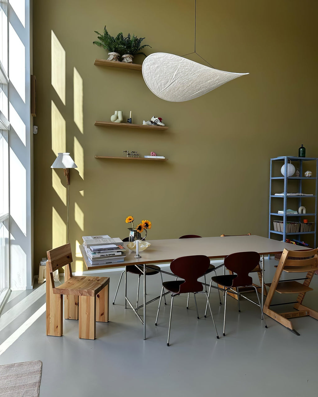 Nimbus Seiden-Pendelleuchte — weich diffundierende Deckenleuchte