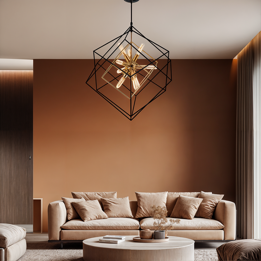 Die Cube Vintage Lampe
