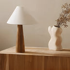 Aurorawood Table Lamp With LED For Modern Interiors Elegant Glow