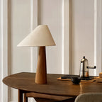 Aurorawood Table Lamp With LED For Modern Interiors Elegant Glow