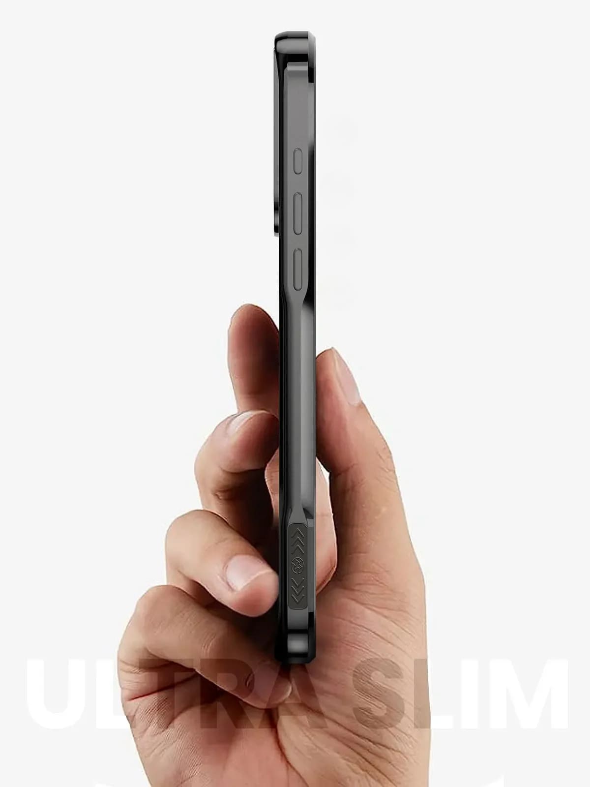 כיסוי קשיח שקוף למחצה ל-iPhone 12-17 — טעינה מגנטית