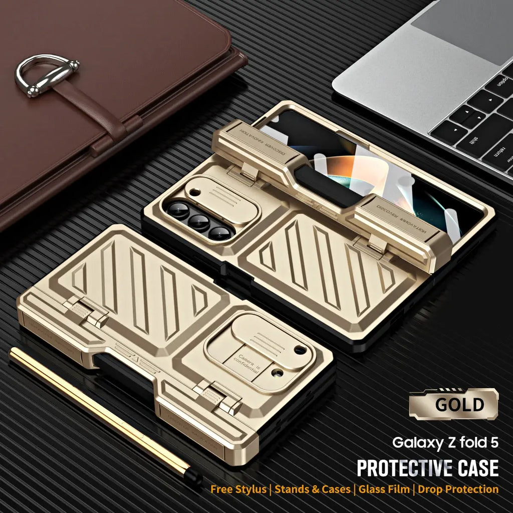 Capa blindada para Samsung Galaxy Z Fold 4/5 — Proteção do ecrã e suporte