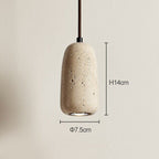 Travertine Wabi Pendants