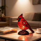 USB Powered Red Bird Night Light - Cozy Ambiance for Home Decor | Euroselle