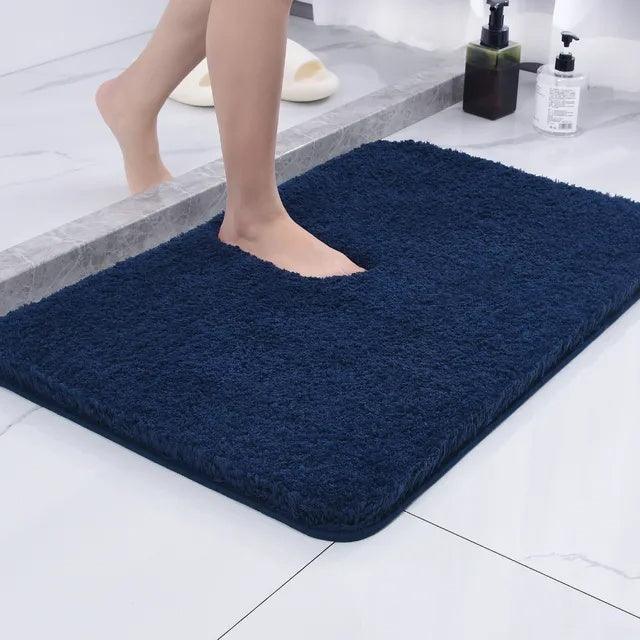 Non-Slip Microfiber Bath Rug Ultra-Soft Touch - Euroselle