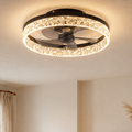 Illuminated LED Ceiling Fan — Integrated Lighting and Airflow Unit