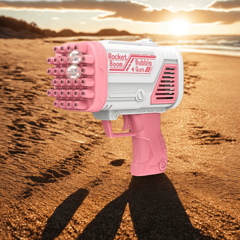 AquaJoy Cordless Battery-Free Bubble Toy – Continuous Automatic Dispenser
