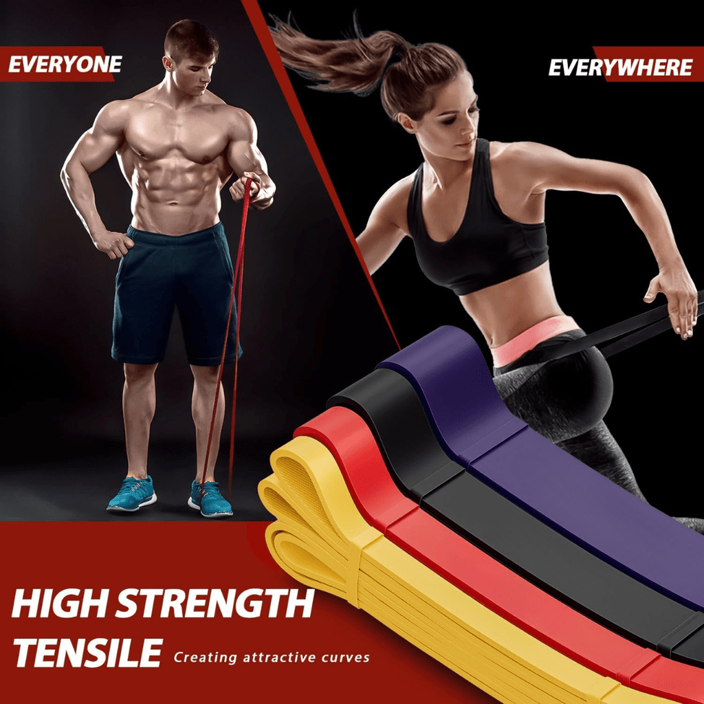 PeakFlex レジスタンスバンドセット — 信頼できる負荷、耐久性に優れたループ設計