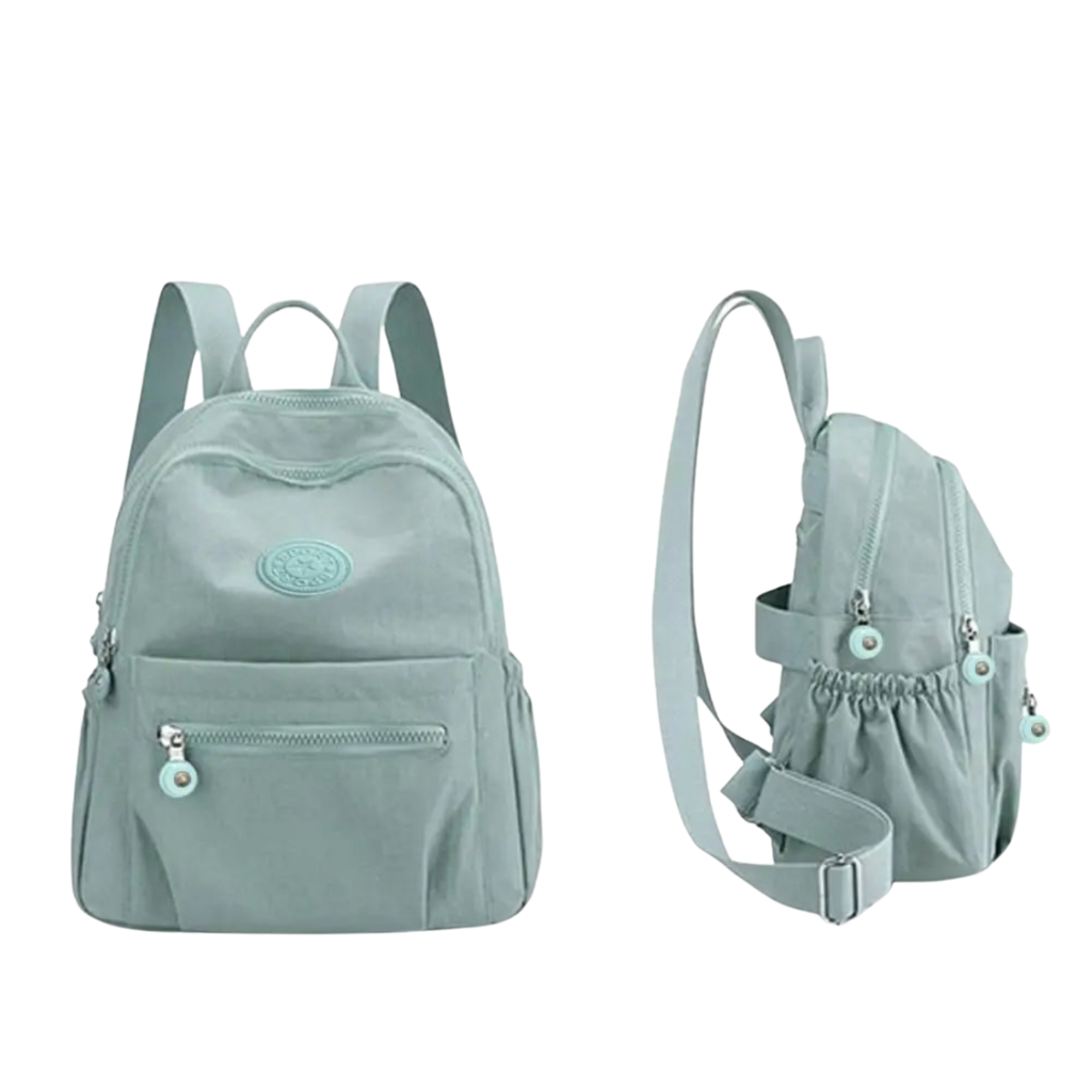 Minimochila de nylon de 11L — ligera, con cremalleras antirrobo