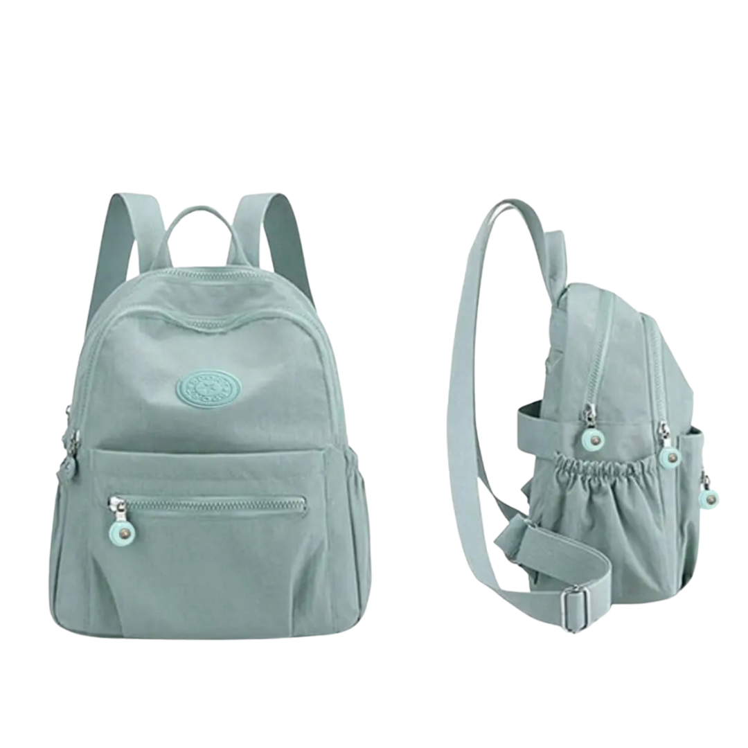 Minimochila de nylon de 11L — ligera, con cremalleras antirrobo